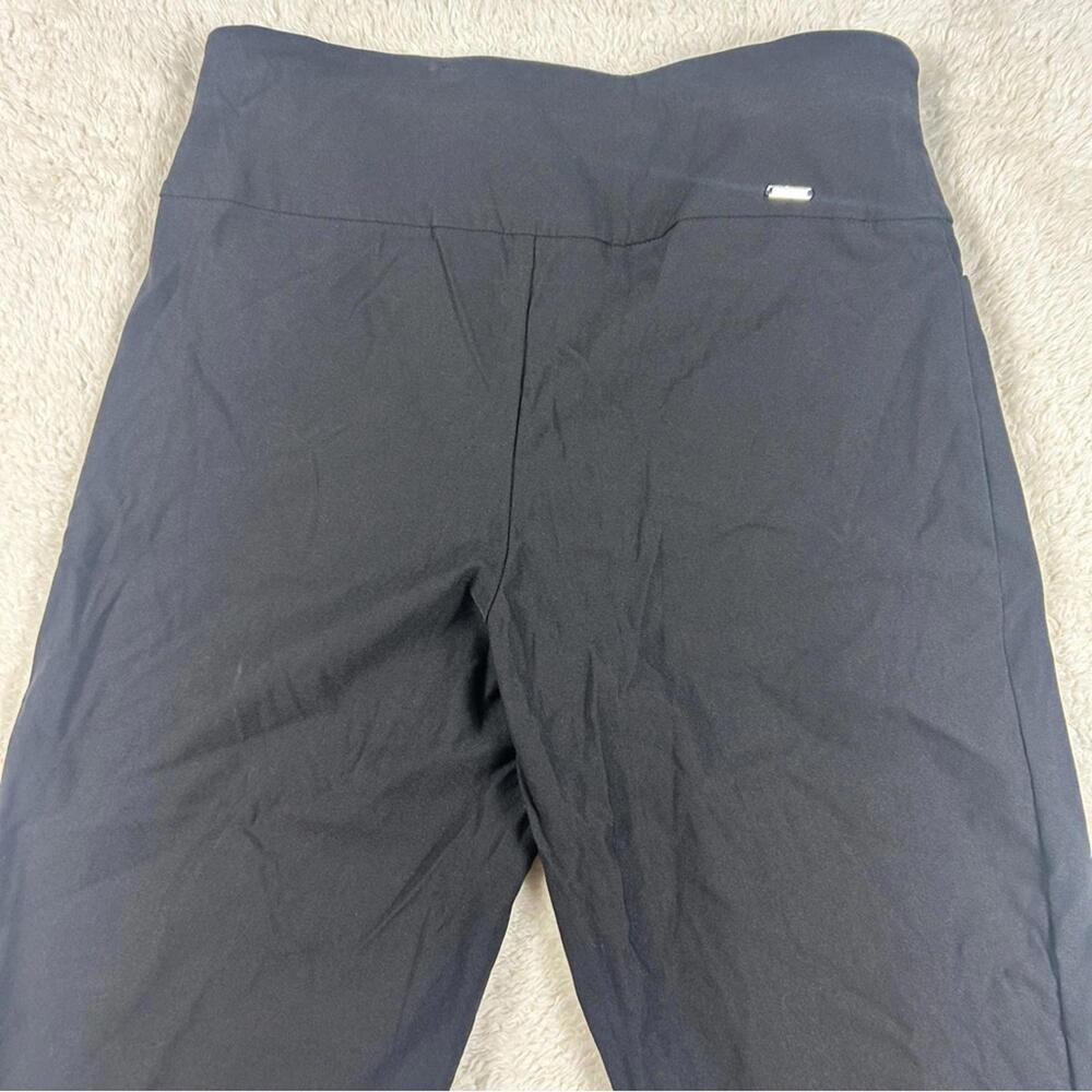 Eileen Fisher Black Wide Leg Casual Pants - Picture 9 of 12